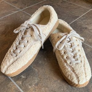Tretorn Nylite Faux Sherpa Lace Up Sneakers